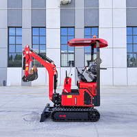 Mini-excavatrice HFT : Nouveaux accessoires de conception, y compris marteau, tarière, chenilles, moteur, pompe, boîte de vitesses, roulement, garantie 1 an