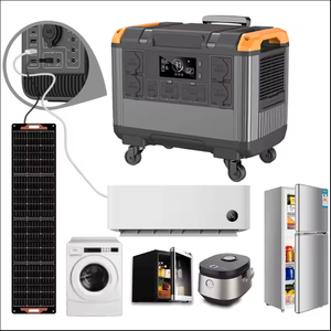 Groupe électrogène solaire pour la maison, générateur solaire 3000W avec panneau solaire monocristallin 200W - Product Image 4