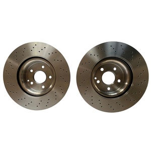 Khoan Chéo 2214211712 Cánh Quạt Phụ Tùng Ô Tô Phía Trước 335Mm Thay Thế Đĩa Phanh Rotor Cho Mercedes W221 S250 S300 S320 S350 S400 - Product Image 6