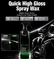 Spray de revestimiento cerámico plástico para coche, cera para coche de alta dureza, antiarañazos, hidrofóbico, protección de pintura de larga duración, 500ml, profesional