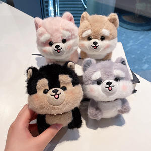 Nuevo Colgante de Peluche de Husky Siberiano, Estilo Moderno, Kawaii, Cómodo, Suave, para Chicas, Súper Lindo, con Forma 3D, Ligero y Portátil - Product Image 5