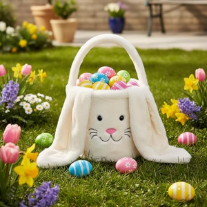 Sacs en peluche pour enfants en gros, sacs à main pour filles, autres sacs de rangement, sacs fourre-tout, paniers de Pâques en peluche - Product Image 5