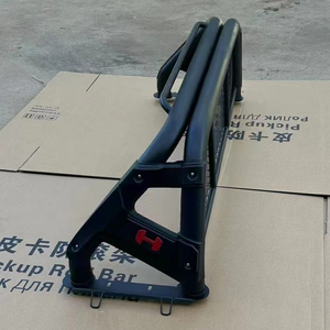 Barra Antivuelco Deportiva Corta de Acero, Accesorios Exteriores para Camioneta Pickup para Tacoma Ranger Hilux Dmax Navara <span class=keywords><strong>Hunter</strong></span> F70 - Product Image 6