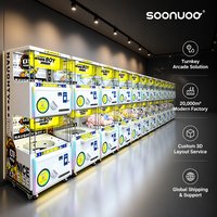 Distributeur Automatique Commercial de Capsules, Équipement Gacha, Machine à Boules d'Arcade Gacha Personnalisée ODM pour Chaînes de Magasins 220V 110V