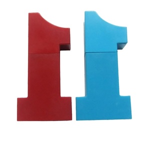 Bolígrafo resaltador promocional con forma de mini pirámide estacionaria novedosa con logotipo personalizado, 4 colores en 1 - Product Image 4