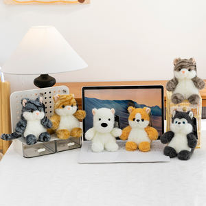 Adorabile Set di peluche <span class=keywords><strong>Mini</strong></span> animali di pezza-simpatiche bambole di animali assortite per bambini, regali e giocattoli di peluche da collezione - Product Image 4