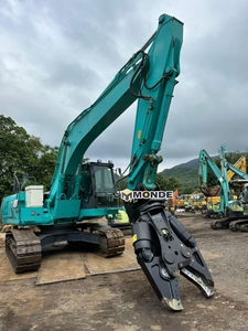 Cisaille hydraulique à double cylindre <span class=keywords><strong>pour</strong></span> excavatrice de 10 à 20 tonnes, cisaille rotative <span class=keywords><strong>pour</strong></span> barres d'acier, construction en fer, moteur central - Product Image 5