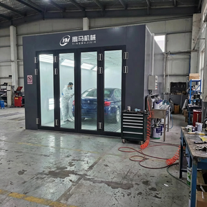 فرن تجفيف الطلاء عالي الحرارة، نوع تسخين كهربائي، خالٍ من الغبار، موفر للطاقة، ذو درجة حرارة ثابتة، صديق للبيئة، للاستخدام في السيارات - Product Image 2