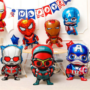<span class=keywords><strong>Ballon</strong></span> en aluminium pour fête d'anniversaire d'enfants, personnage de dessin animé, super-héros, Captain <span class=keywords><strong>Spiderman</strong></span>, <span class=keywords><strong>Spiderman</strong></span> Man, vente en gros - Product Image 2