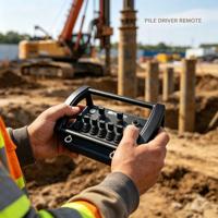 Control Remoto Inalámbrico Industrial Universal de Amplio Voltaje para la Reequipamiento Sencillo de Equipos de Construcción de Pilotes