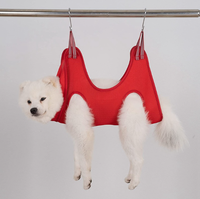 Hamac de toilettage pour animaux de compagnie, sangle de contention pour chien et chat pour la coupe des ongles, le bain et la toilettage