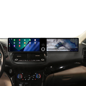 ZWNAV Double écran de navigation multimédia virtuel de 12,3 pouces, navigation GPS Android 13 pour Ford <span class=keywords><strong>Escape</strong></span> 2013-2018, mise à niveau - Product Image 5