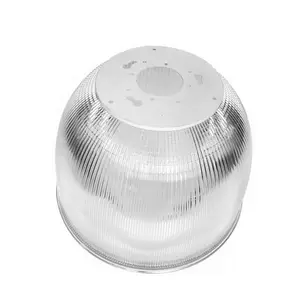 Refletor de lâmpada led industrial, lâmpada de 16 '', 410mm, 45 graus, para e27, e40, lâmpada acrílica de fábrica