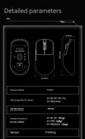 Souris de jeu sans fil VXE Dragonfly R1/v3/v3 Pro 2.4G 2KHz pour bureau et joueurs PC Nordic 52840 PAW3395 Orientation pour droitier