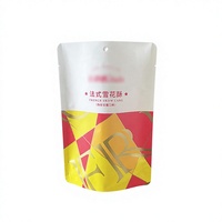 Sachet Doypack refermable en PET/papier/PE de qualité alimentaire avec logo personnalisé pour l'emballage d'aliments pour animaux, de snacks, de chewing-gums et de sushis