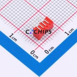 ZX-MX1.25-4PWZ-R Wire-to-Board Pin Header Bent Lead Through Hole,P=1.25mm 1x4P 1.25mm Right Angle Insert PicoBlade (MX 1.25) - Product Image 2