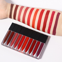 Marque privée personnalisée sans logo 24 heures super séjour 20 couleurs rouge à lèvres mat doux crème liquide imperméable à l'eau