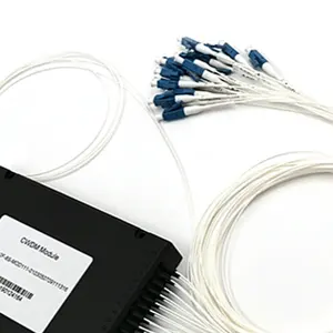 وحدة 16 CH MUX DEMUX CWDM, وحدة 16 CH MUX DEMUX CWDM 1270nm ~ 1610nm