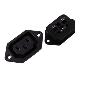 supplier c14 3 pin 250v 15a male plug ac power socket
