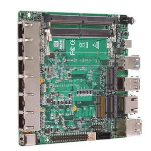 Piesia Firewall Motherboard 6*2.5G Lan 12./13. Generation Intel Core i3 i5 i7 DDR5 2*M.2 TPM2.0 X86 Industrial Nano ITX Hauptscheibe