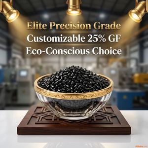 เรซินโพลีเอไมด์ 6 ทนความร้อน FUXI PA6 GF25 เสริมแรง สำหรับการห่อหุ้มอุปกรณ์อิเล็กทรอนิกส์และตัวเรือนเบรกเกอร์วงจร - Product Image 1