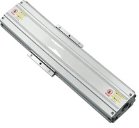 Rail de guidage linéaire en acier à roulements en aluminium pour machine de fraisage CNC Khmos HYS170, contrôle de mouvement stable du moteur, course de 2000 mm, 1000 mm/s