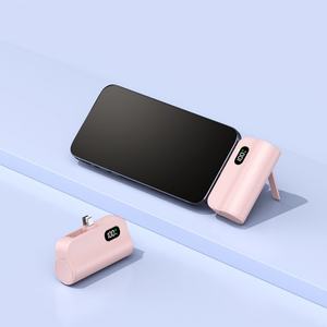 Mini Banco de Energía de 5000 mAh con Doble Cabezal PD22.5W, Pantalla Digital de 10000 mAh, Banco de Energía Móvil de Emergencia - Product Image 5