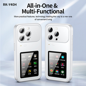 Coque de téléphone intelligente à technologie de pointe pour divertissement quotidien : Écran coloré à style infini + Projecteur selfie arrière + Mini-jeux + Synchronisation des notifications - Product Image 5