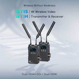 Беспроводной блок передачи изображения FEELWORLD WT1S HD с дисплеем, входной выход SDI HDMI, поставщик B2B - Product Image 2