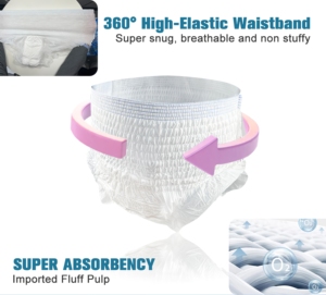 Одноразовые дышащие подгузники для взрослых - Product Image 3