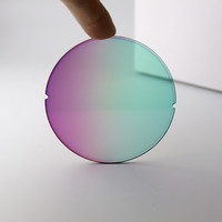 EXIA Lens A9 Lunettes de soleil Lentilles Miroir Rose Flash SHMC Couleurs dégradées UV400