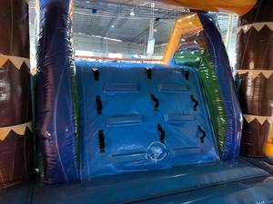 Château gonflable géant T-Rex - Toboggan à thème jurassique pour enfants, maison de rebond avec toboggan, combo gonflable - Product Image 6