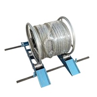 Support de déroulement de câble à tambour pour câble à fibre optique
