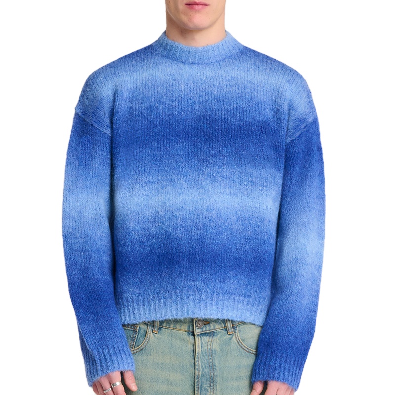 Custom Wool Sweaters Fuzzy Sweaters Winter Knitwear