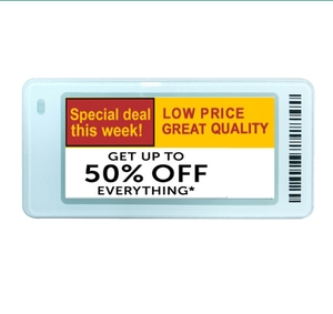 ESL + Giá + Nhãn + tag E-ink 2.13 inch ESL ODM nhà máy điện tử Kệ nhãn giá thẻ cho kệ thông minh-giá cả cạnh tranh - Product Image 1