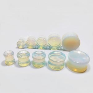 Piercing de Oreja de Ópalo Sintético, Doble Cóncavo, Expansor de Oreja, Ensanchador de Oreja, 12 mm, Unisex, Regalo, Fiesta - Product Image 4