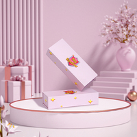 Boîte cadeau de luxe personnalisée magnétique pour parfum, cosmétiques et rouge à lèvres, en carton rigide avec pelliculage mat et mousse de soie