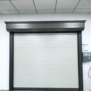 Pintu Gulung Aluminium Modern Berlubang Berventilasi Anti Maling untuk Toko, <span class=keywords><strong>Garasi</strong></span>, Gudang - Product Image 3