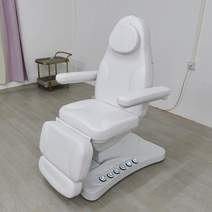 Table de massage à commande au pied, <span class=keywords><strong>prix</strong></span> d'usine, <span class=keywords><strong>lit</strong></span> moderne de luxe, 3 moteurs <span class=keywords><strong>électrique</strong></span>s, <span class=keywords><strong>lit</strong></span> de thérapie, <span class=keywords><strong>lit</strong></span> de beauté pour salon, avec lumières - Product Image 6