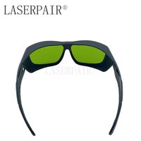 Lunettes de sécurité laser haute protection OD 8+ 1064 nm pour lasers à fibre, longueur d'onde 900-1100 nm