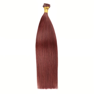 Extensions de cheveux I-Tip en gros, naturelles, humaines, double épaisseur, vierges, kératine, Remy, Ombré - Product Image 4