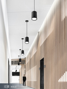 โคมไฟเพดานทรงกระบอก LED สีขาว อลูมิเนียม สำหรับใช้ภายในอาคาร ใช้ไฟ AC 220V แสงสีขาวธรรมชาติ 4100K รับประกัน 3 ปี IP20 ปรับความสว่างได้ - Product Image 3