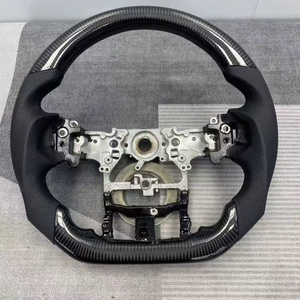 <span class=keywords><strong>GR</strong></span> Volant en fibre de carbone pour <span class=keywords><strong>toyota</strong></span> rav4 Compatible avec Camry Land Cruiser FJ <span class=keywords><strong>Corolla</strong></span> Yaris Fortuner Custom Leather - Product Image 6