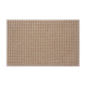 พรมเช็ดเท้ารูปทรงเรขาคณิต ผ้าลินินกันลื่น สำหรับทางเข้าบ้าน - Product Image 5