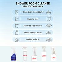 Nettoyant Puissant pour Salle de Bain OEM ODM, Détartrant Rapide pour Vitres, Carreaux et Robinets 500ml