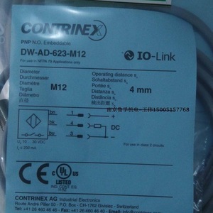 คอนทริเน็กซ์ Dw-Ad-611-M18 พรอกซิมิตี้สวิตช์ M18 24V Pnp N.O. สำหรับการใช้งานตามมาตรฐาน Nfpa 79 - Product Image 1