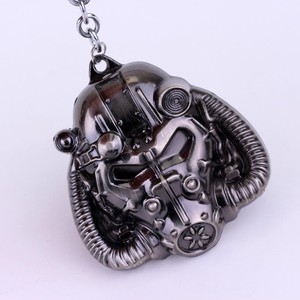 Llavero de Metal con Máscara de Pip-Boy de Fallout 4, Impresión Digital Grabada, Regalo de Navidad - Product Image 3