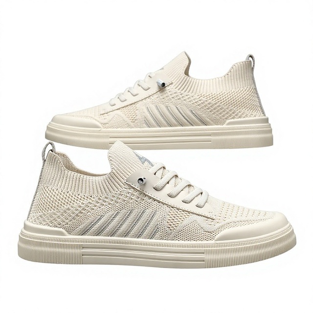 Men's Summer Breathable Slip-on Mesh Shoes Lazy Casual Sock Sports Board Rubber Outsole Pu Lining SD9 Model