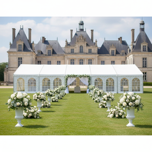 Grandes tentes <span class=keywords><strong>de</strong></span> <span class=keywords><strong>stockage</strong></span> industrielles d'extérieur, imperméables, robustes, avec structure en aluminium, type chapiteau d'entrepôt - Product Image 2