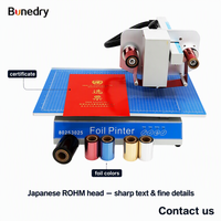 Impressora de Hot Foil de Mesa 3025 com Área de Impressão de 300dpi, Estampadora Digital para Papel, Couro, Acrílico e Caixas de Presente